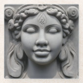 Glass Goddess Untersetzer (Vorderseite)