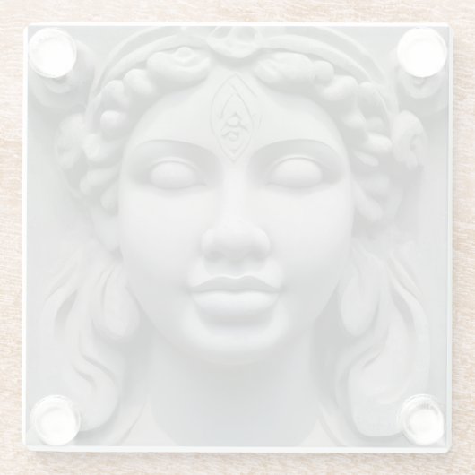 Glass Goddess Untersetzer (Rückseite)