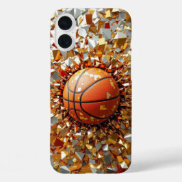 Glass Guard Basketball iPhone 16 Plus Hülle