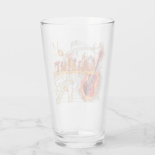 Glass Guitar Glas (Rückseite)