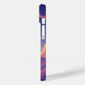 Glass Hearts Floating Lila Himmel Case-Mate iPhone Hülle (Rückseite / Links)