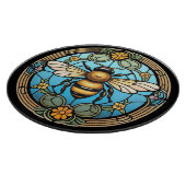 Glass Honeybee Schneidebrett (Ecke)