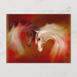 "Glass Horses" ~ Postkarte