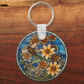 Glass-Hummel Schlüsselanhänger (Vorderseite)