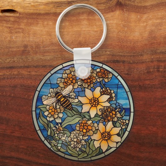 Glass-Hummel Schlüsselanhänger (Vorderseite)