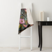 Glass Hummingbird Muster Frühlingsblumen Sherpadecke (Beispiel)