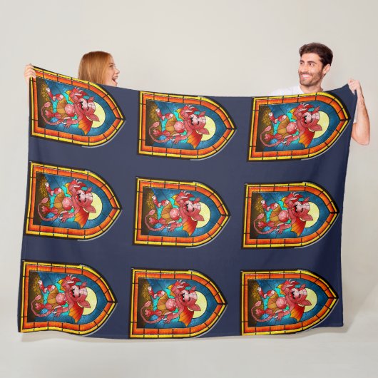 Glass Imp Fleecedecke (Beispiel)