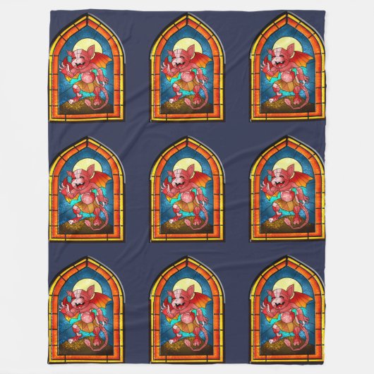 Glass Imp Fleecedecke (Vorderseite)