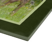 Glass Kitchen Cutting Board - Yellowstone Elch Schneidebrett (Ecke)