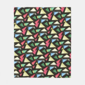 Glass Kleines Muster Weihnachtsblanken Fleecedecke (Vorderseite)