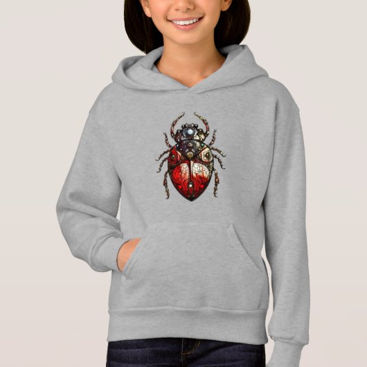 Glass Ladybug Hoodie (Vorderseite)