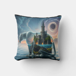 Glass Leopard Cosmic Castle & Bunny, Panda & Puppy Kissen