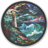 Glass Lighthouse Aufkleber (Vorderseite)