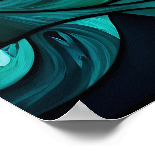 Glass Lighthouse Poster (Ecke)