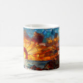 Glass Lighthouse Sonnenaufgang Kaffeetasse (Mittel)