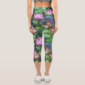 Glass Lotus High Waisted Capris (Rückseite)