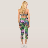 Glass Lotus High Waisted Capris (Rückseite)