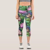 Glass Lotus High Waisted Capris (Vorderseite)