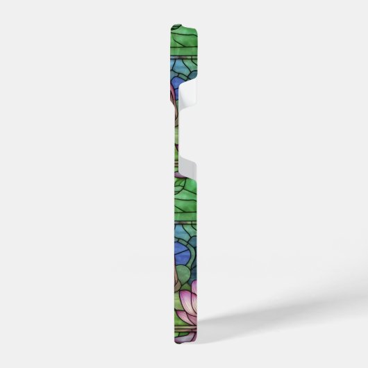 Glass Lotus iPhone 14 Slim Fit Case iPhone Hülle (Linke Seite)
