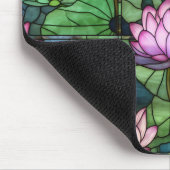 Glass Lotus Mouse Pad Mousepad (Ecke)