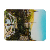 Glass Magic Lantern Slide MONTREAL 1890 Canada Pos Magnet (Horizontal)