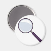 Glass Magnet (Vorderseite/Rückseite)