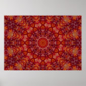 Glass Mandala Poster (Vorne)