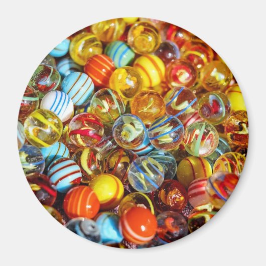 Glass Marbles Magnet (Vorne)