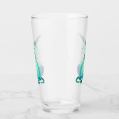 Glass mit Baby Donkey - Gemälde Glas (Rechts)