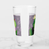 Glass mit Froschprinz - Kiss Glas (Rechts)