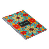 Glass Mosaic - fröhlicher Folk Art Look - Ihr Tite Notizblock (Rechte Seite)