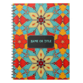 Glass Mosaic - fröhlicher Folk Art Look - Ihr Tite Notizblock