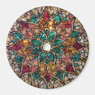 Glass Mosaic Magnet "Autumn Star"