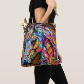 Glass-Mosaikpferd im Multicolor 14 Tasche (Von Nahem)