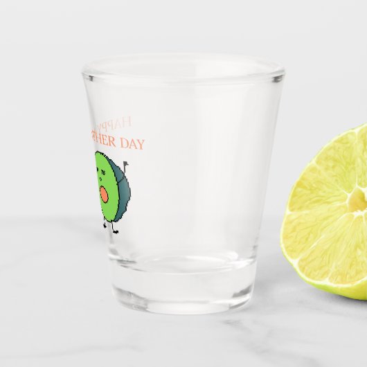 Glass mother's day  schnapsglas (Rechts)