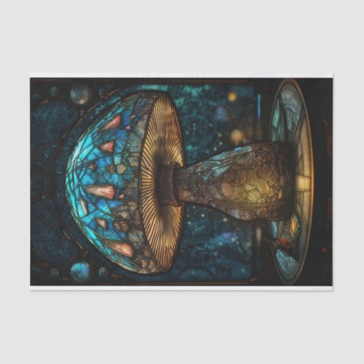 Glass Mushroom Seidenpapier (Vorderseite)