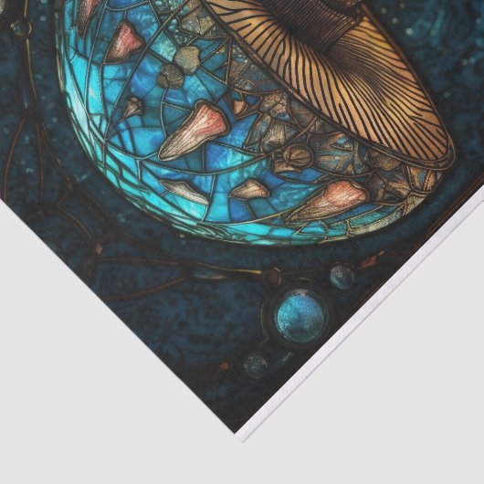 Glass Mushroom Seidenpapier (Ausschnitt)