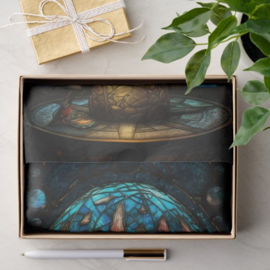 Glass Mushroom Seidenpapier (Geschenk)