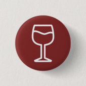 Glass o' Wine Button (Vorderseite)