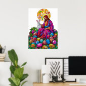Glass Oaster Bunny Jesus Poster (Heimbüro)