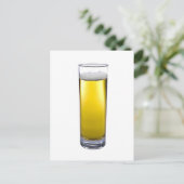 glass of beer postkarte (Stehend Vorderseite)