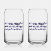 Glass of Tea Glass Dosenglas (Rückseite)