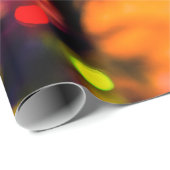 Glass Ornament Ball, fröhliche Lichter Geschenkpapier (Rolleneckpunkt)