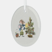 Glass Ornament - Christmas Mice Aus Glas (Vorderseite links)