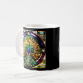 Glass Peacock Kaffeetasse (Vorderseite Links)