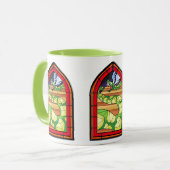 Glass Quetzalcoatl Tasse (Vorderseite Links)