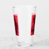 Glass Red Bull läuft in der Starry Night Glas (Links)
