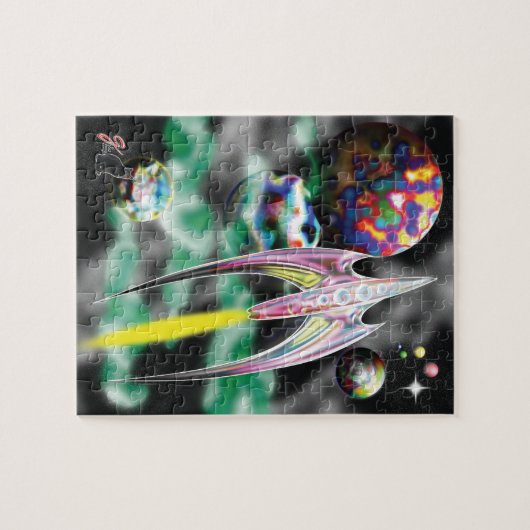 Glass Rocket Jigsaw Puzzle (Horizontal)