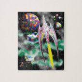 Glass Rocket Jigsaw Puzzle (Vertikal)