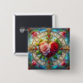 Glass Romance Button (Vorne & Hinten)